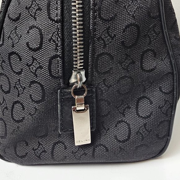 Celine Monogram Vintage Bag | Celine Bag in Black - Picture 12 of 15